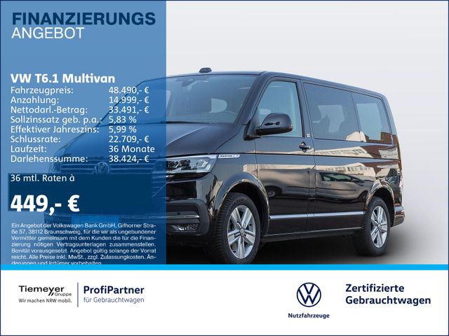 Volkswagen T6.1 Multivan GENERATION SIX AHK NAVI KAMERA