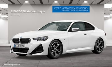 BMW Leasingangebot: BMW 220i Coupé M Sport LiveCockpitProf Kamera HiFi