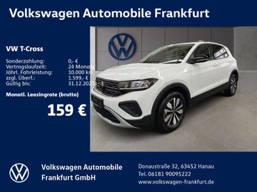 Volkswagen Leasingangebot: Volkswagen T-Cross Life 1.0 l TSI OPF 70 kW (95 PS) 5-Gang