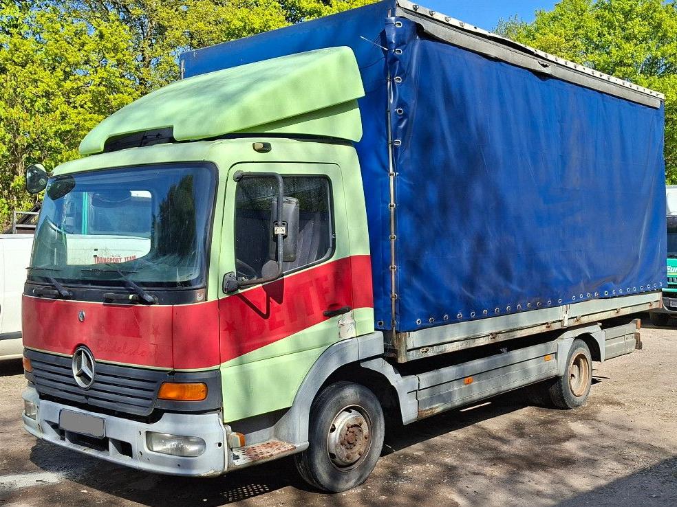 Mercedes-Benz Atego 815 Pritsche/Schiebeplane