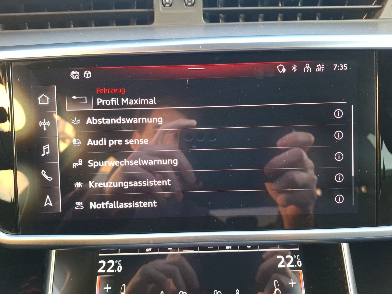 Fahrzeugabbildung Audi A6 Avant 45 TFSI quattro S-Line S-tronic Standhz