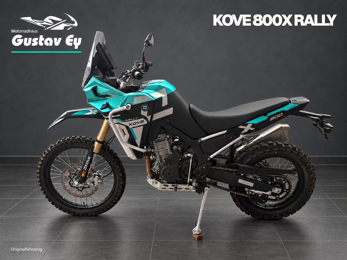 KOVE 800X Rally | 338 km | sofort verfügbar