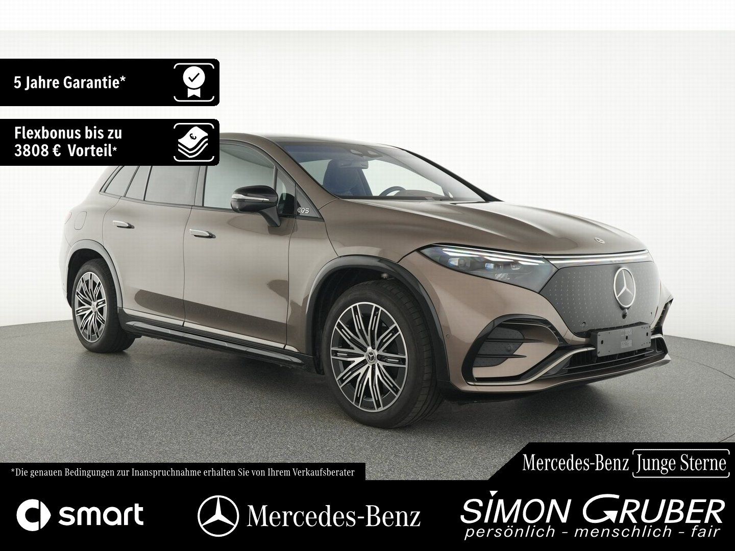Fahrzeugabbildung Mercedes-Benz EQS 500 4M SUV AMG Sitzklima AHK 7Sitze 118kw