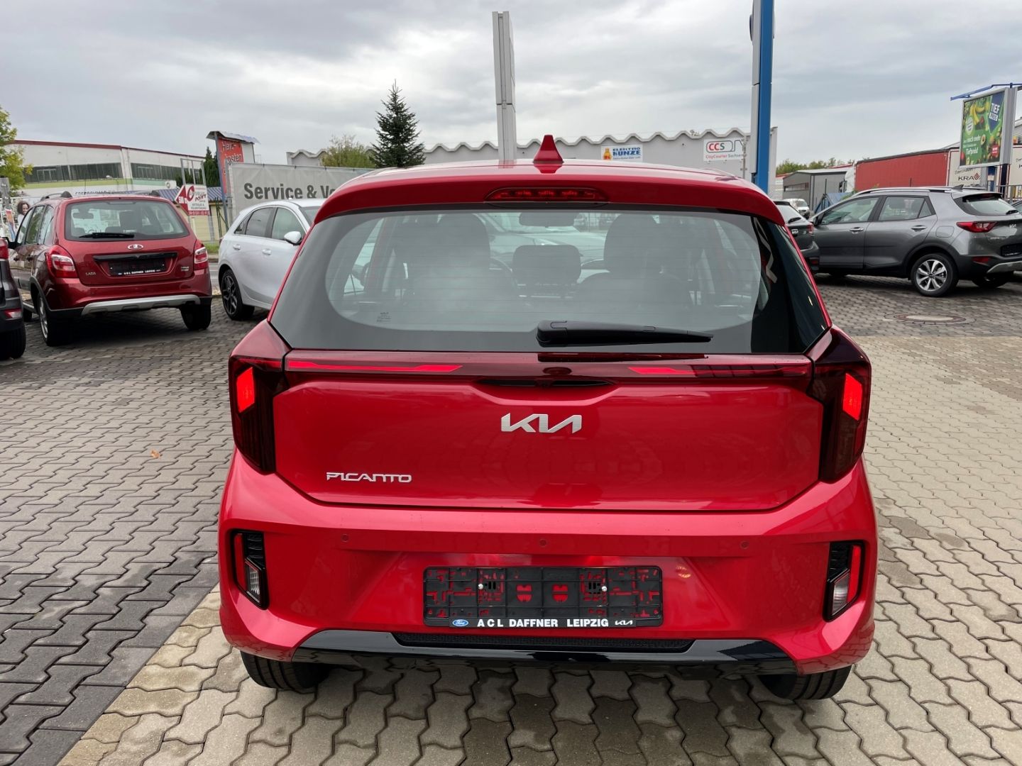 Fahrzeugabbildung Kia Picanto Vision DAB Verkehrszeichenerk SHZ Navi