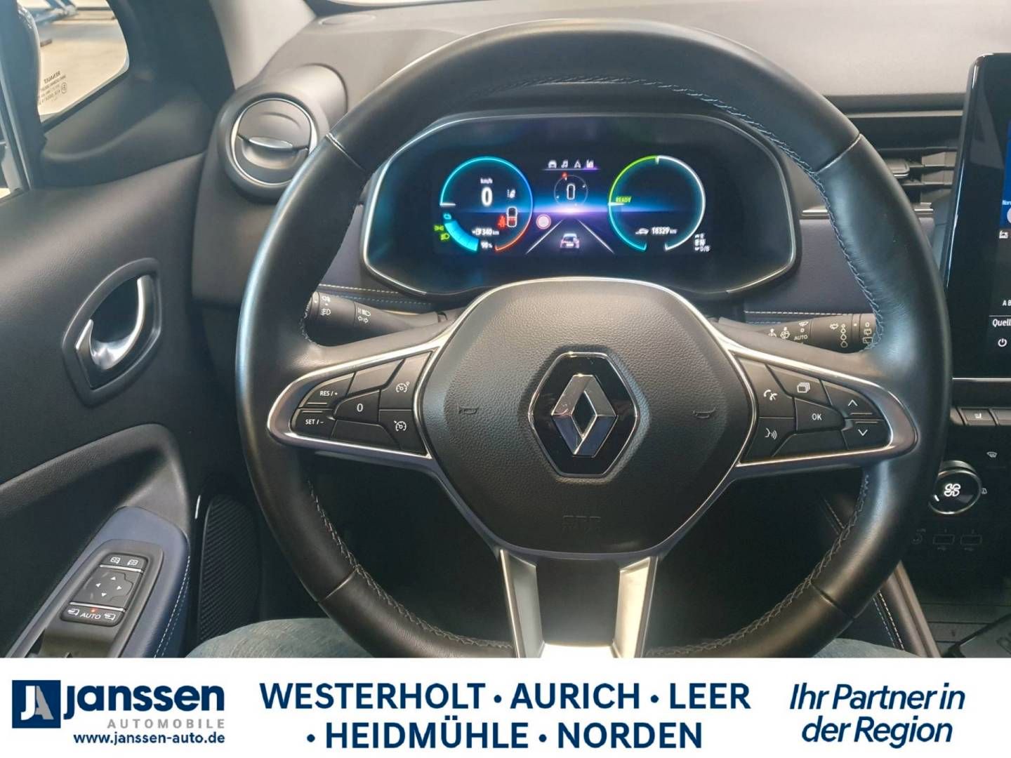 Fahrzeugabbildung Renault ZOE SONDERMODELL RIVIERA R135 Z.E. 50 mit Batter