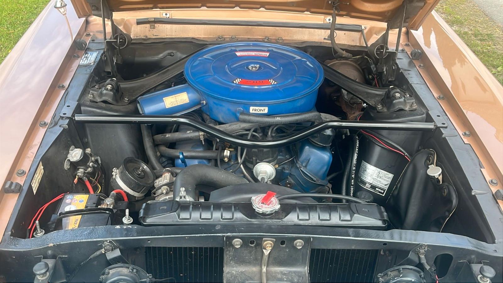 Ford Mustang Fastback 289 cui 4,7 V8 orig. 23.731 Mls