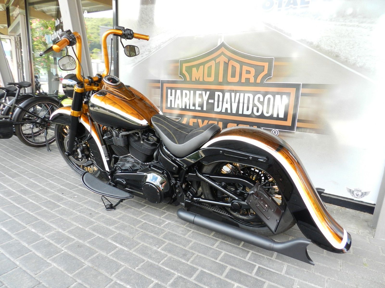 Fahrzeugabbildung Harley-Davidson Softail Slim Chicano Style
