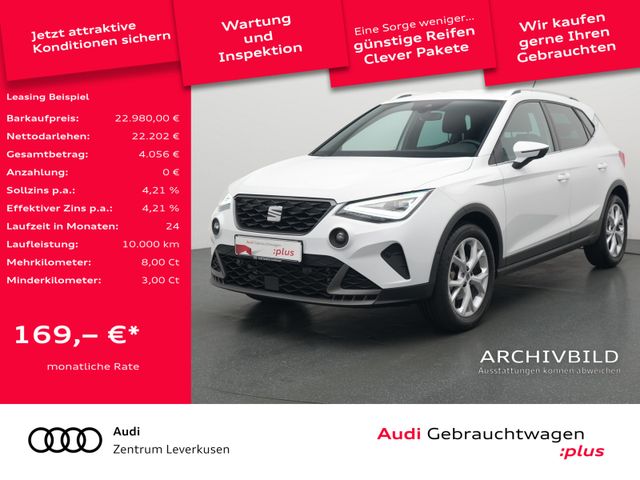 Seat Arona 1.0 TSI FR APP CONNECT NAVI KAM VIRT SHZ