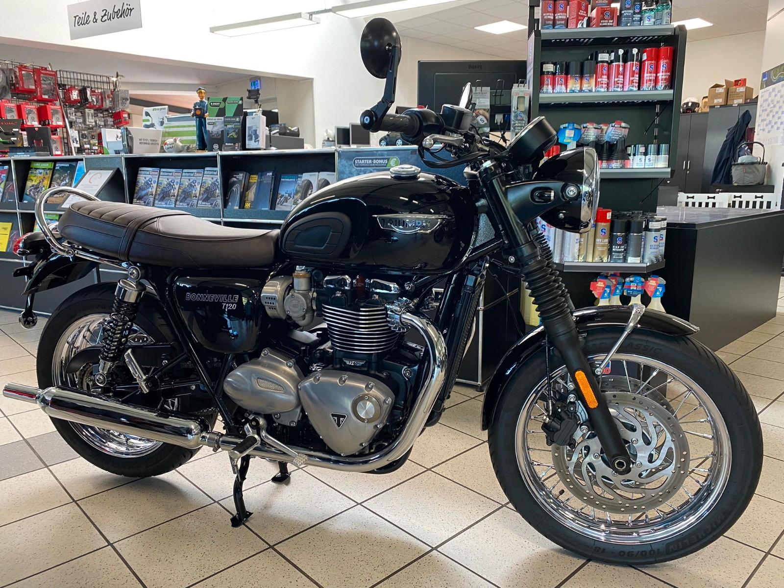 Triumph Bonneville T 120 Black "Neuwertig+Zubehör"