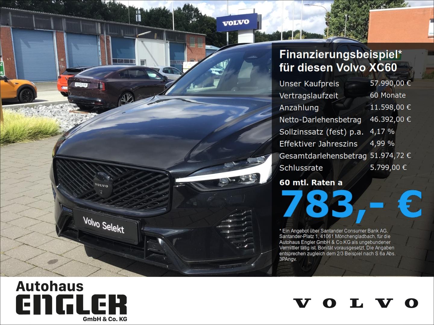 Volvo XC60 T8 Black Edition Ultra AWD Stdhzg. PanoDach