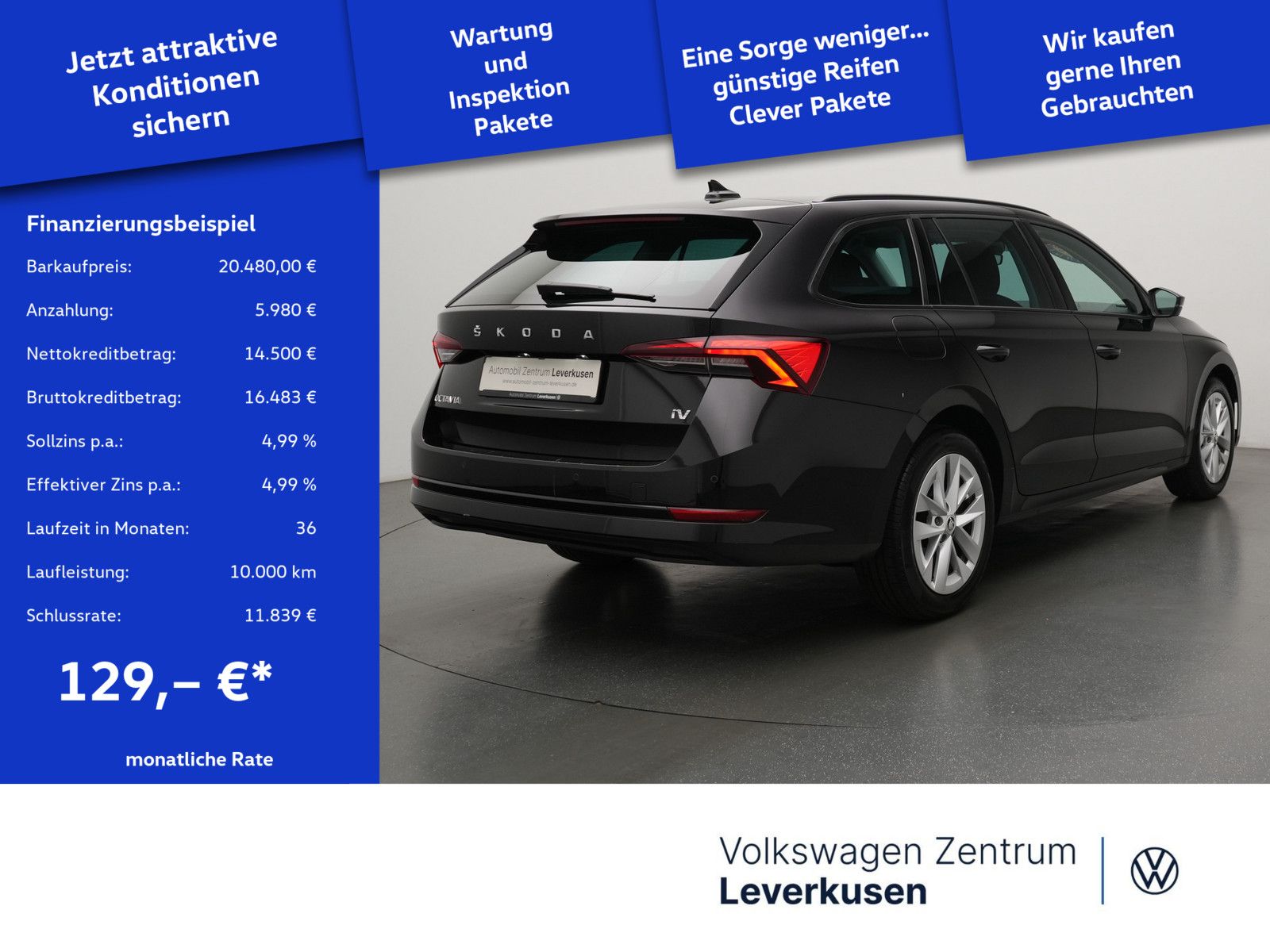 Skoda Octavia Combi Ambition iV DSG NAVI VIRT SHZ LED imagem 2