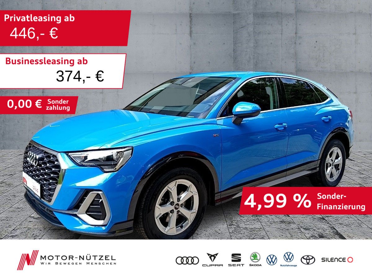 Audi Q3 Sportback 35 TDI S-TR S-LINE 5JG+LED+AHK+SHZ