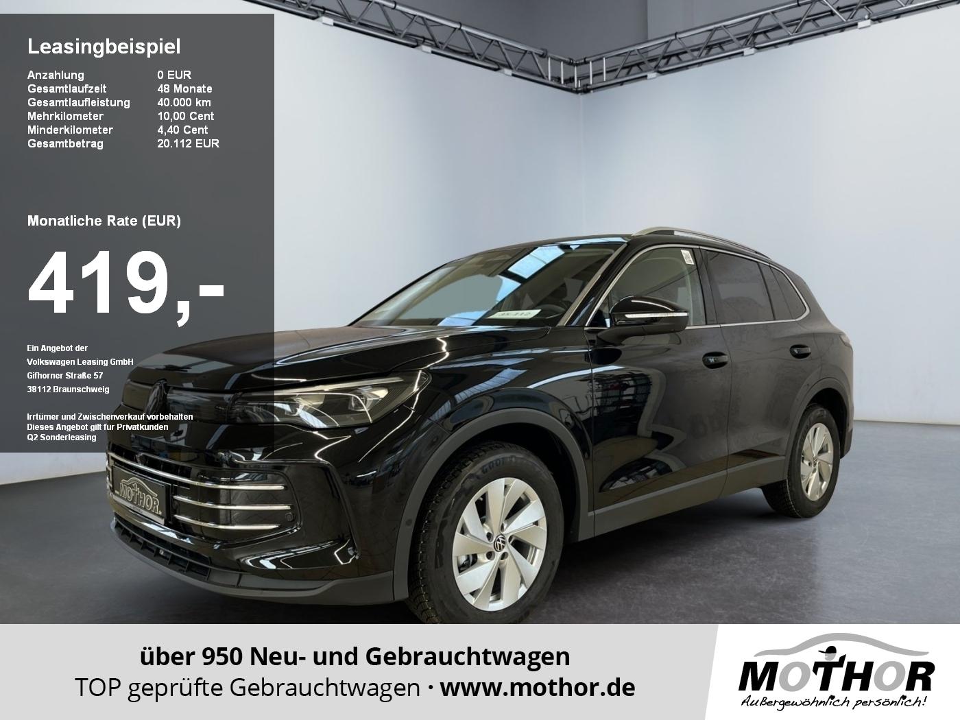 Volkswagen Tiguan Elegance 1.5 eTSI DSG 360° Umgebungskamer