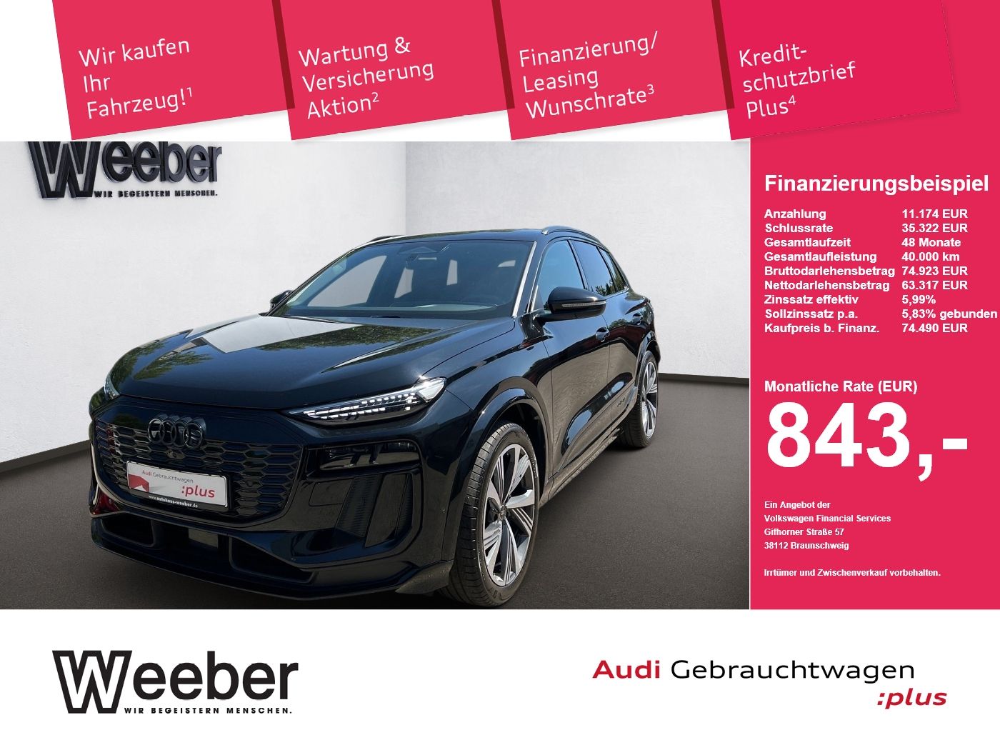 Audi SQ6 e-tron quattro *TECH PRO*PANO*B&O*HUD*360°CA