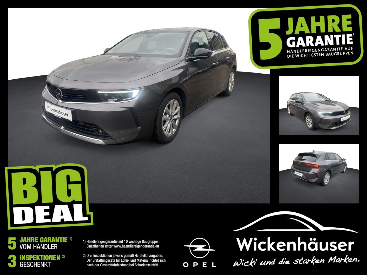 Opel Astra 5trg 1.2 Elegance LED+Navi+2xKlima+Kam.