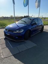 Volkswagen Golf 2.0 TSI DSG 4MOTION R ohne  OPF,Pano, Leder - Volkswagen Golf: Blau, Leder, Metallic