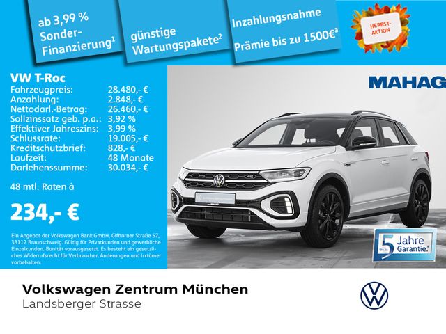 Volkswagen T-Roc 1.0 TSI R-Line BlackStyle ACC LED+Navi 6-G