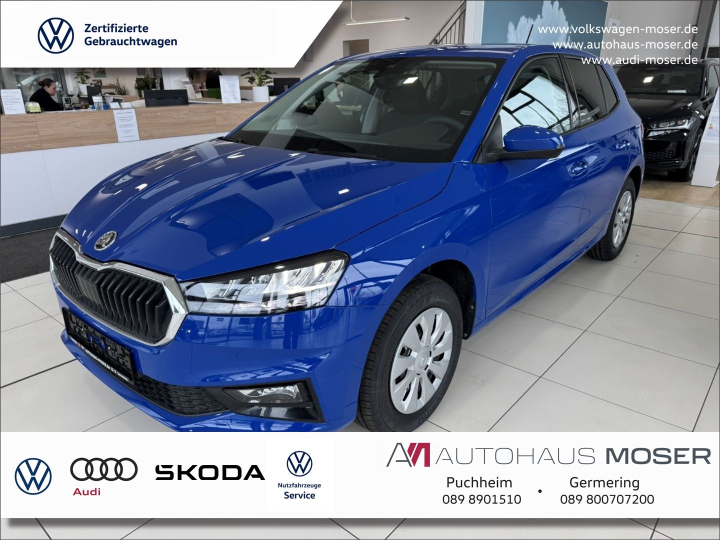 Fabia Essence 1.0 SHZG*Klima*PDC*LED*4-Türen