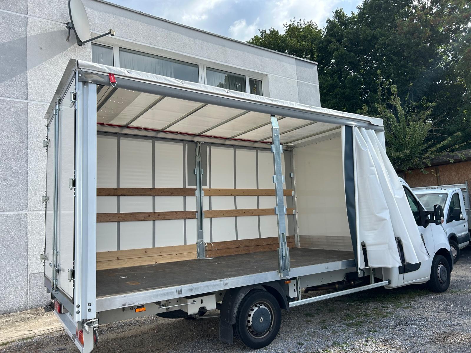 Renault Master Pritsche mit Edscha Verdeck! selten! Top!