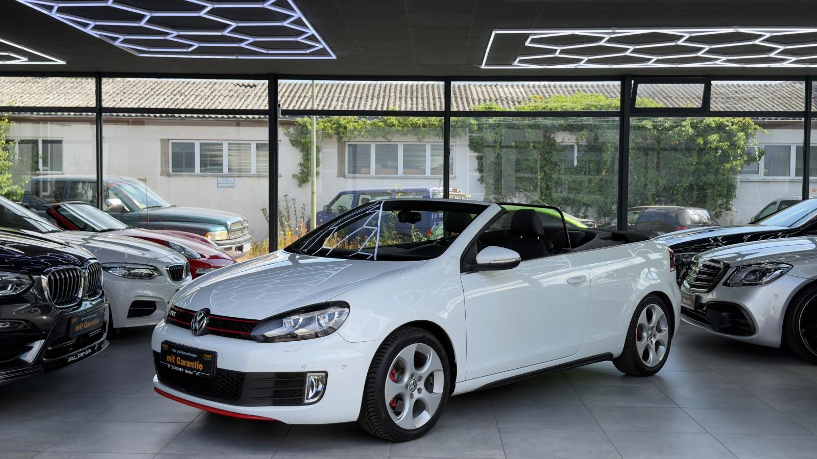 Volkswagen GOLF VI GTI CABRIOLET KAMERA LEDER DSG NAVI 1-HD