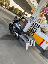 Harley-Davidson Fat Boy S Umbau mit Koffer Custom - HARLEY-DAVIDSON FAT BOY CUSTOM