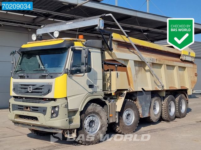 Volvo FMX 460 10X4 34m3 Hydr. Pusher 55T payload VEB+