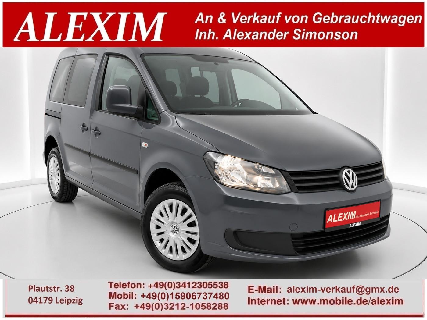 Volkswagen Caddy 1.6 TDI Kombi/2x Schiebetür/Navi/7Sitzer