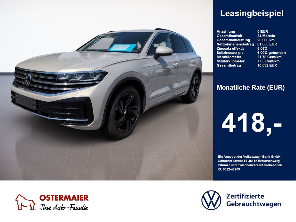 Volkswagen Touareg ELEGANCE 3.0TDI 286PS NP.108T AHK.STDHZG