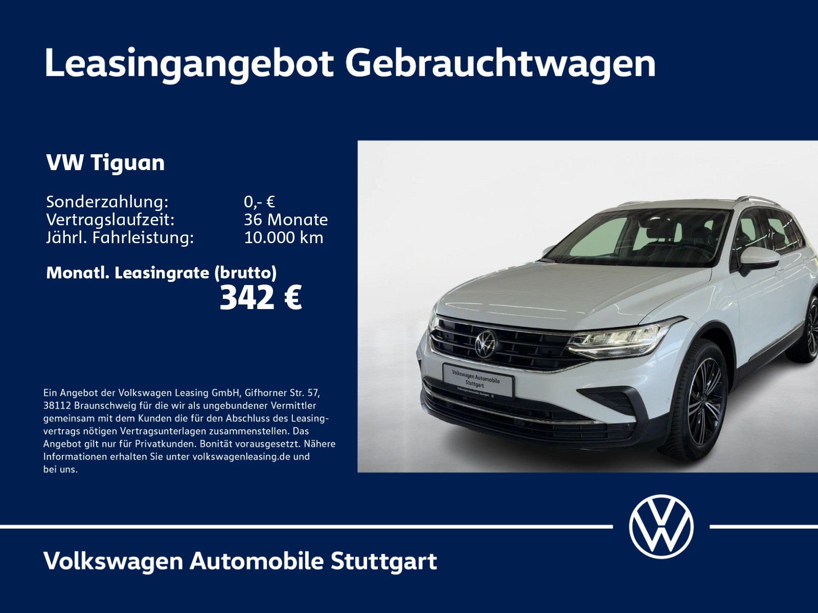 Volkswagen Tiguan Active 2.0 TDI DSG Navi Kamera AHK  LED  