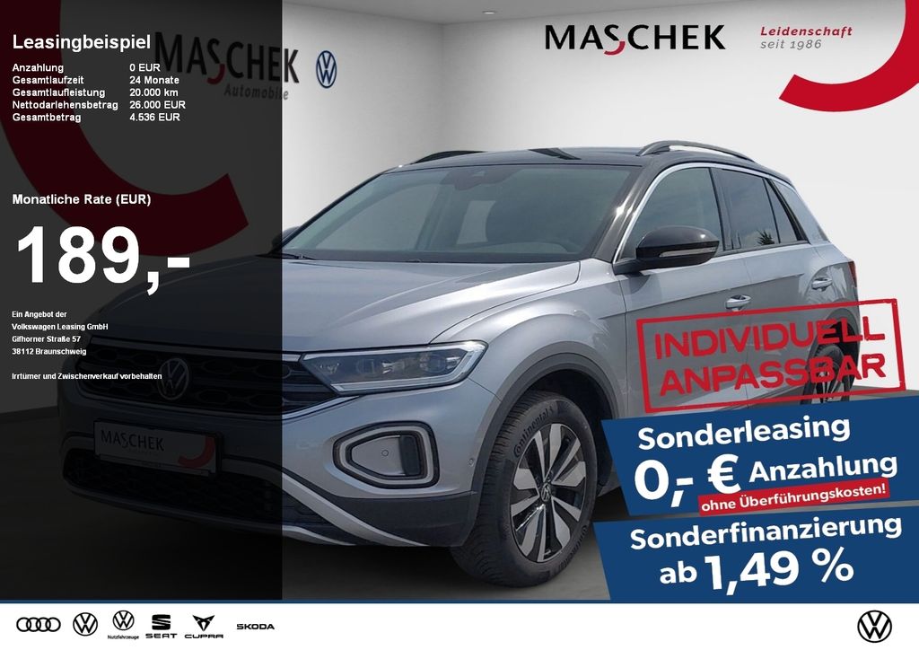 Volkswagen T-ROC Goal 2.0 TDI Sonderleasing ohne zzgl Koste