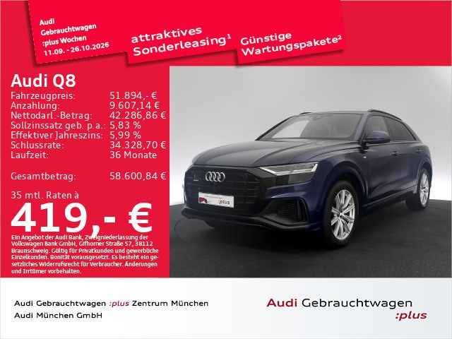 Audi Q8 55 TFSI qu. 2x S line Pano/AHK/B&O foto 1