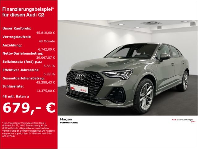 Audi Q3 Sportback 45 TFSIe S-tronic MATRIX NAV PAN AH