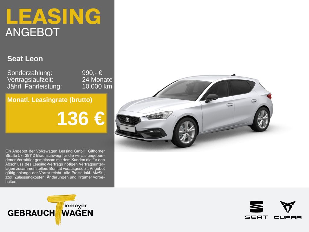 Seat Leon 1.5 eTSI DSG FR NAVI ACC KAMERA