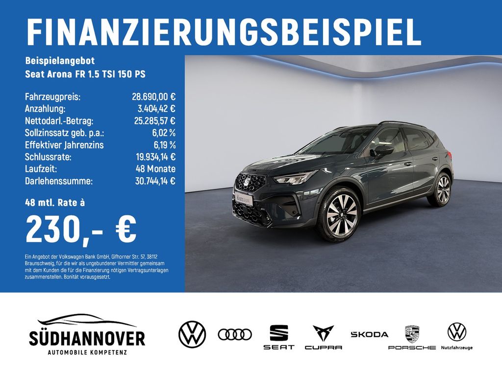 Arona FR 1.5 TSI 150 PS SHZ LED NAVI 17"SKR