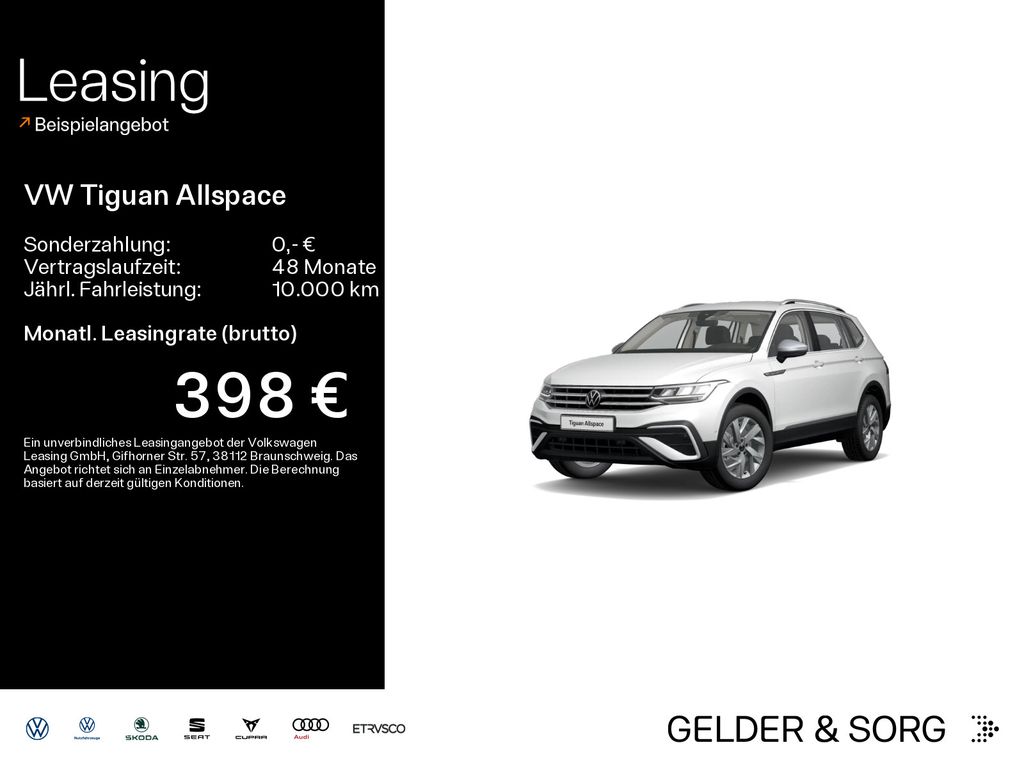Tiguan Allspace Life 2.0 TDI 4M*RFK*AHK*ACC*Digi