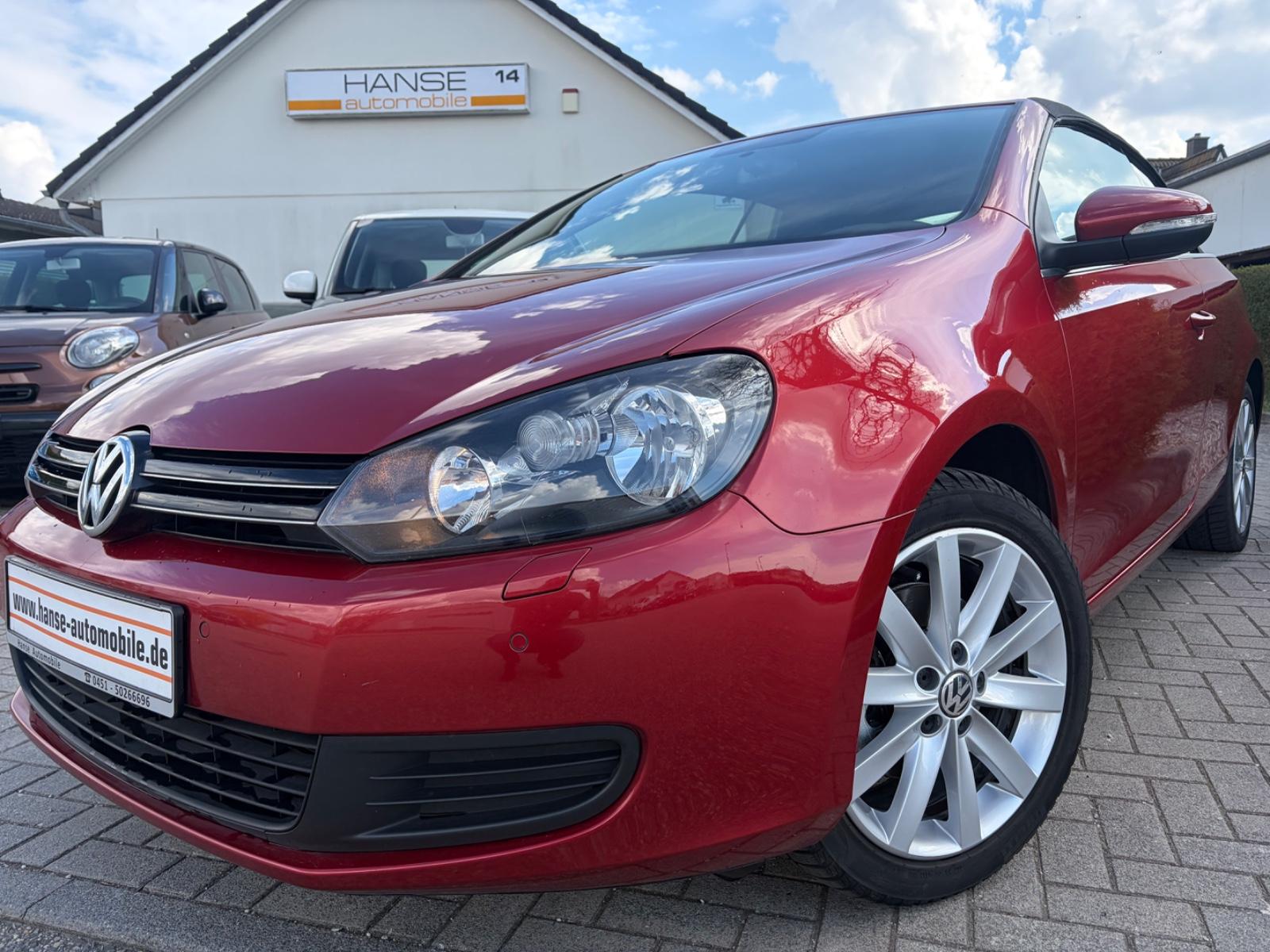Volkswagen Golf VI  TDI Cabriolet-Klima-Sitzhzg.-PDC-Kamera