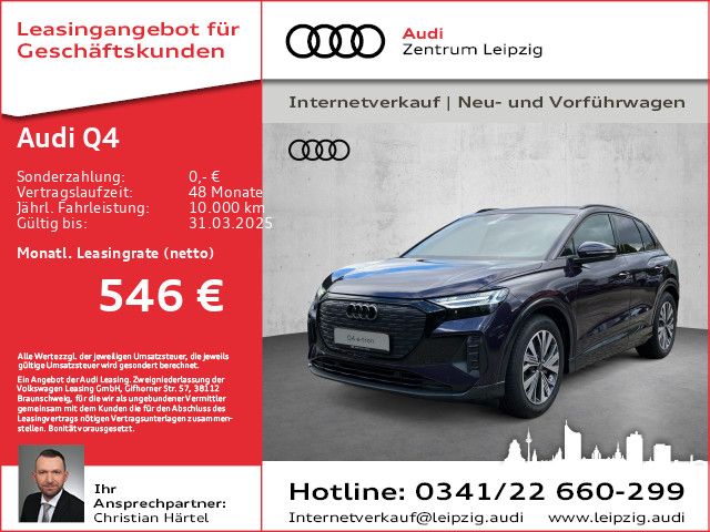 Audi Q4 45 e-tron advanced MATRIX*AHK*3Z-Klima*19Zoll