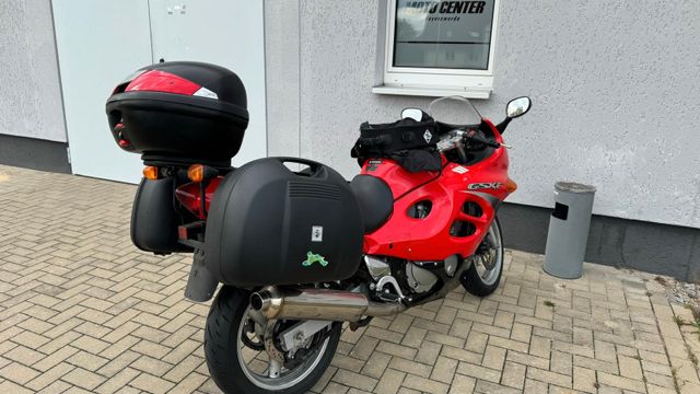 Suzuki GSX 600 F mit Koffersystem , mit Scheckheft