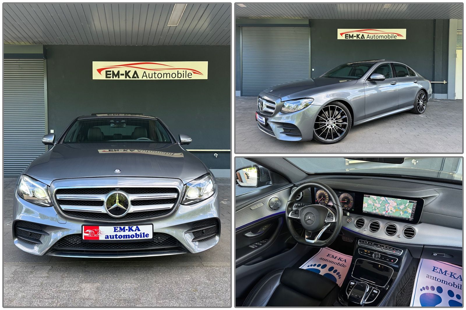 MERCEDES-BENZ E 350d AMG Line°4xAssistent°1Hand°Mega-Voll°20"