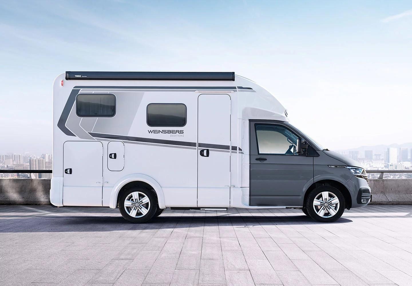 Weinsberg X-CURSION VAN 500 MQ EDITION PEPPER - Slide-Bett