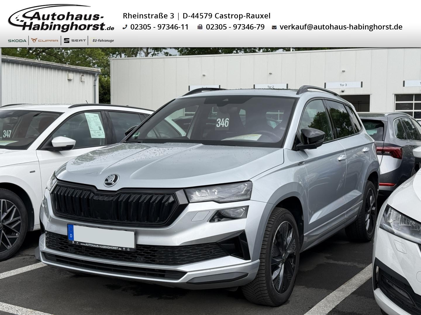 Skoda Karoq 1.5 TSI DSG Sportline Navi Pano PDC LED Ke