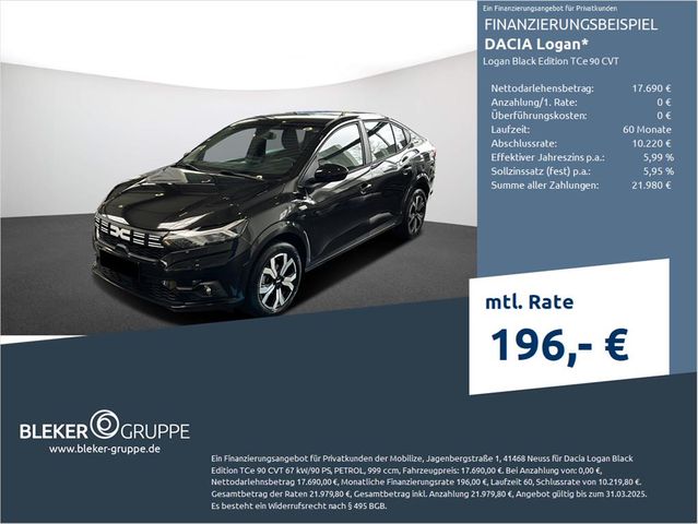 Dacia Logan Black Edition TCe 90 CVT