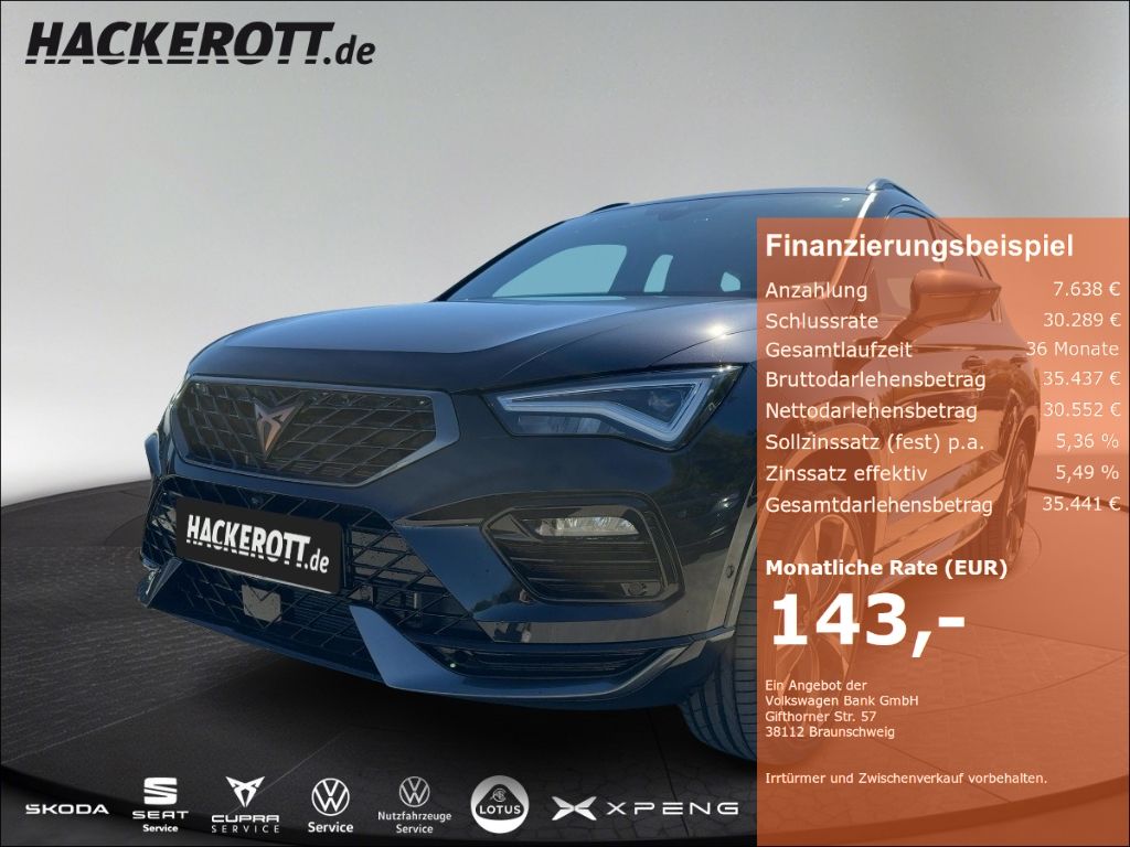Cupra Ateca 1.5 TSI 110 kW (150 PS) 7-Gang DSG AHK,Top