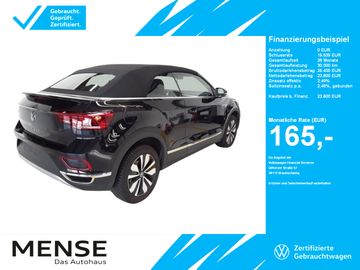 Volkswagen Leasingangebot: Volkswagen T-Roc Cabriolet 1.0 TSI Style MOVE Beats|CarPlay