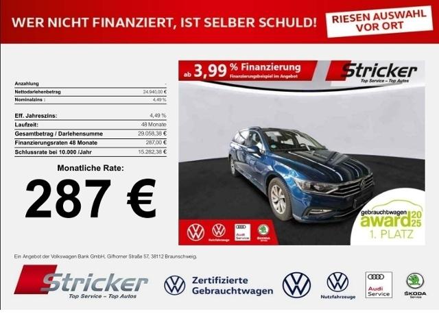 Volkswagen Passat Variant 2.0TDI DSG 287,-ohne Anzahlung H&
