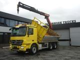 Mercedes-Benz Actros 2646 Euro 5 6x4 2 side tipper Palfinger P - Mercedes-Benz Actros 2646
