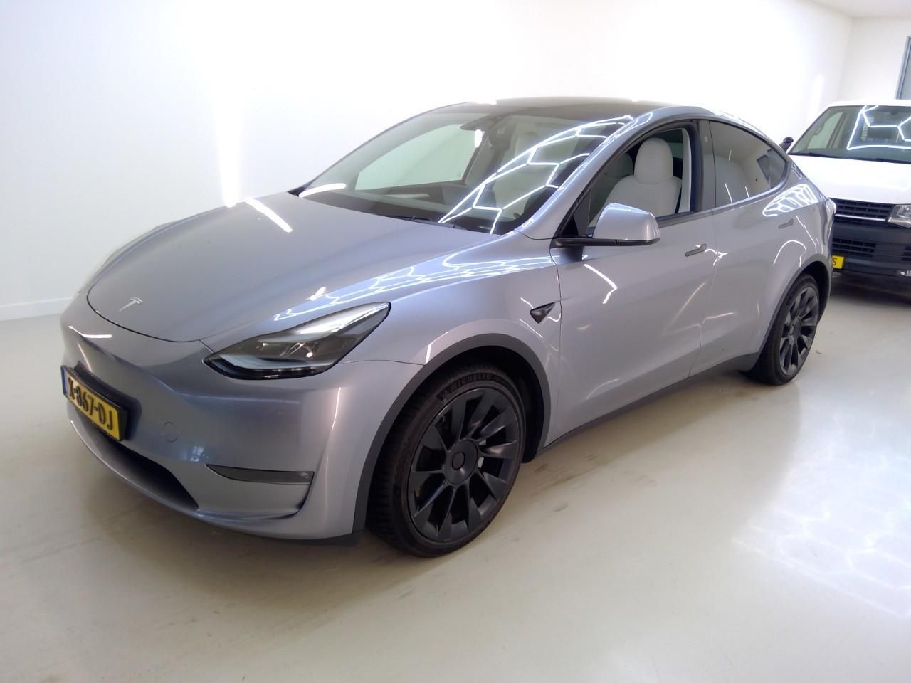 Tesla Model Y Long Range AWD 351pk 92,9% SoH [ Weiß LE