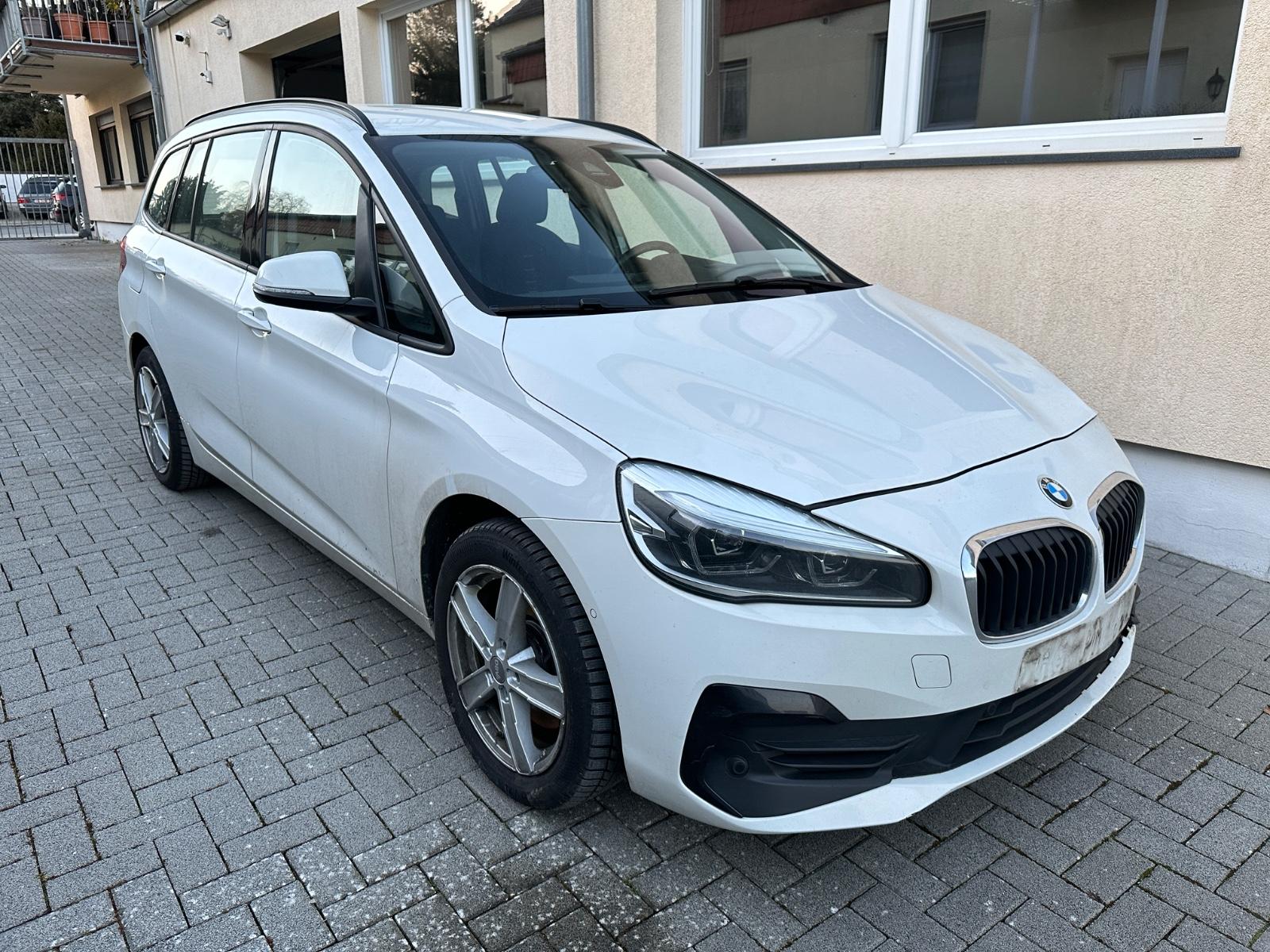 BMW 218 d Gran Tourer Advantage Unfallwagen