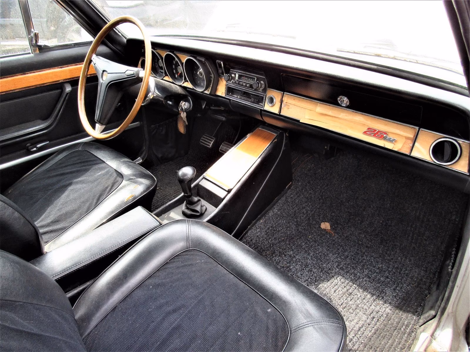 Ford 26M V6 P7 H-Kennzeichen Schalter Schiebedach