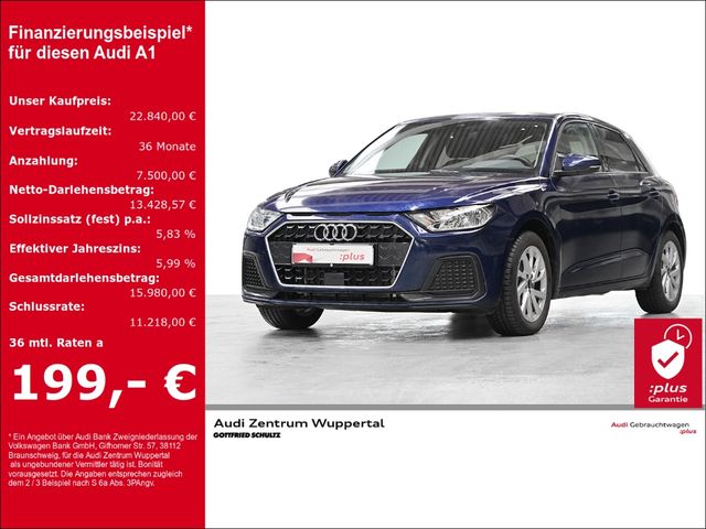 Audi A1 Sportback 25 TFSI DAB SHZ PDC GRA Advanced